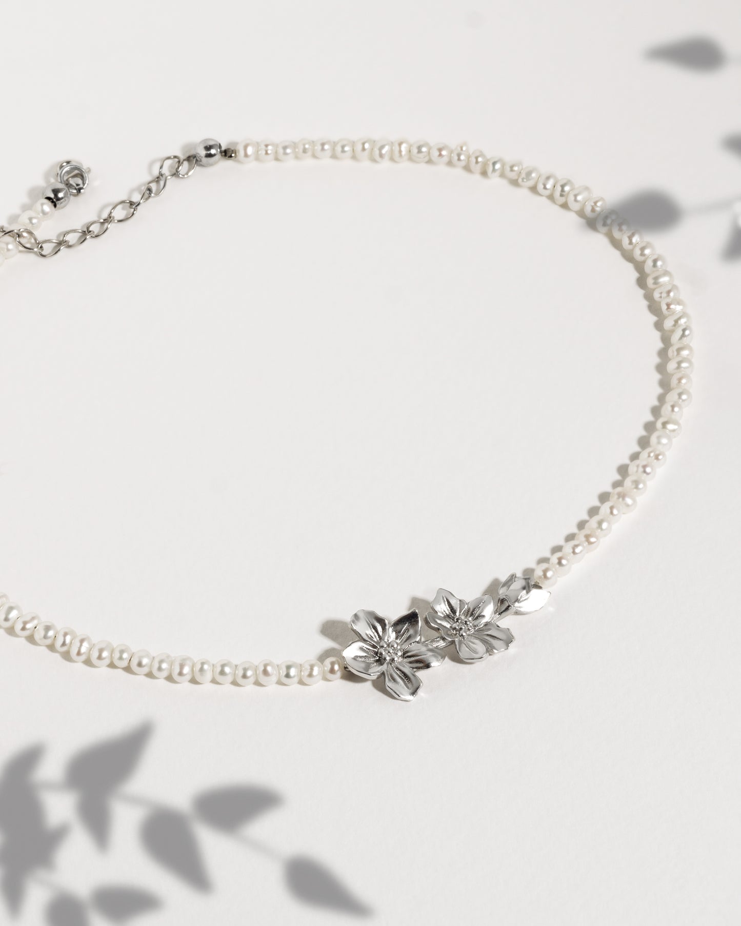 Чокер TSVIT срібло з родіюванням