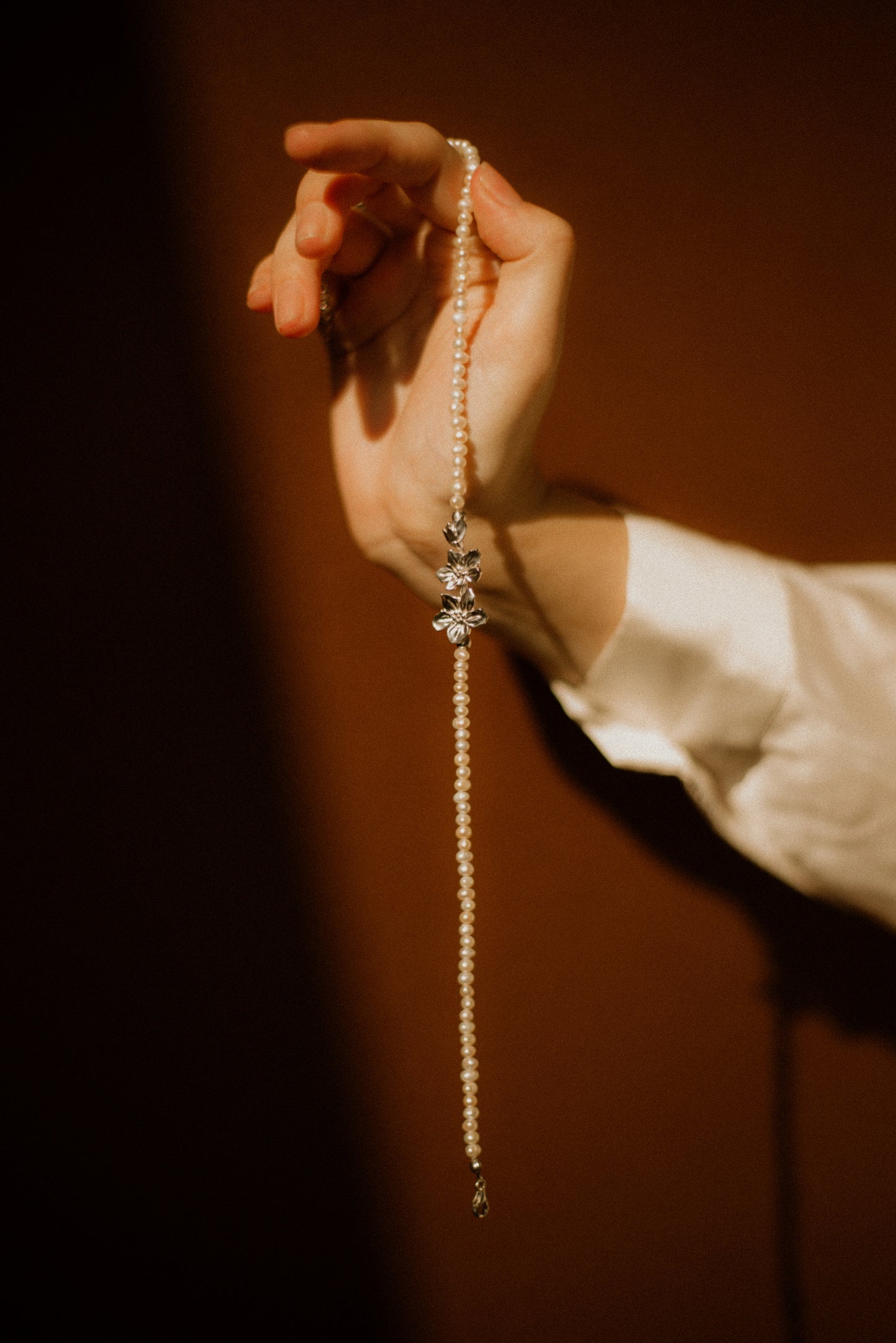 Чокер TSVIT срібло з родіюванням