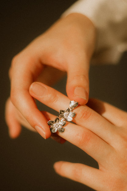 Каблучка TSVIT срібло з родіюванням