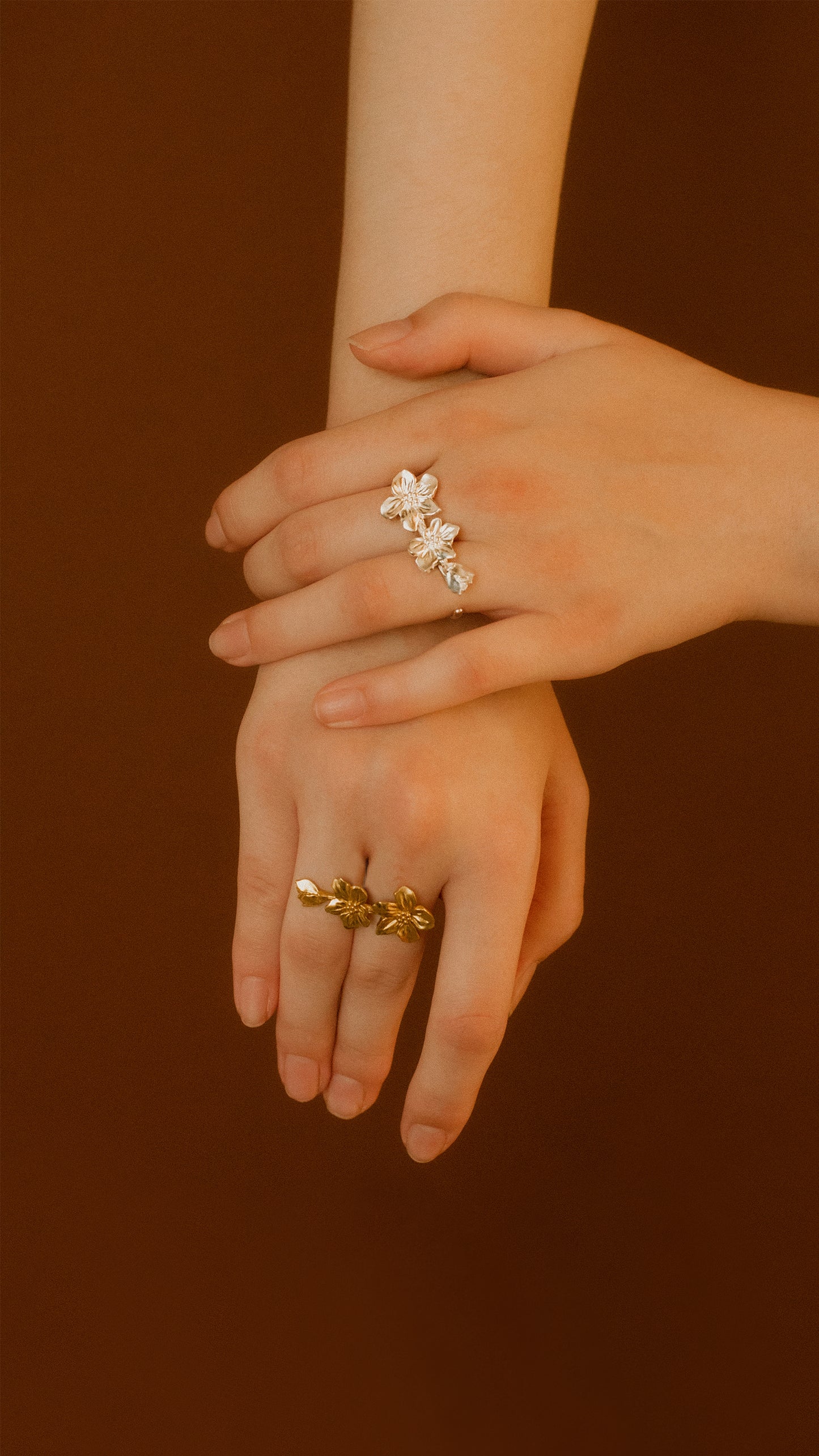 Каблучка TSVIT срібло з родіюванням